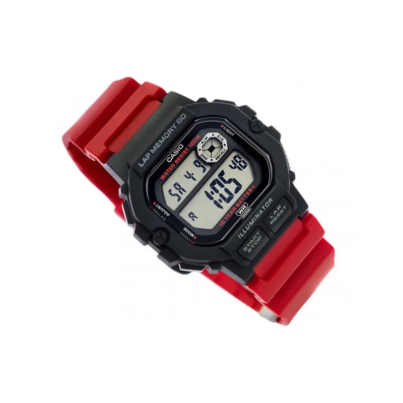 Casio Youth General Grey Dial Men's Watch- WS-1400H-4AV